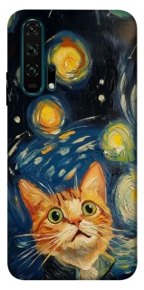 Чехол на Huawei Honor 20 Pro paint cat фото 1 из 1