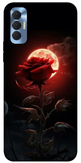Чехол на TECNO Spark 8P Красная роза фото 1 из 1