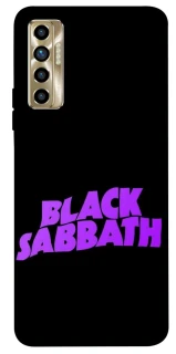 Чохол на TECNO Camon 17P Black Sabbath logo ver.1 фото 1 Чохол на TECNO Camon 17P Black Sabbath logo ver.1 фото 1 з 1