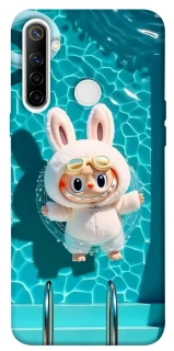 Чехол на Realme 6i Labubu in the pool ver.2 фото 1 из 1