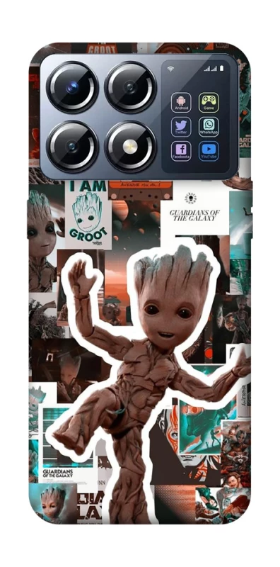 Чехол на Xiaomi POCO X8 Pro Mini Groot v2 фото 1 из 1
