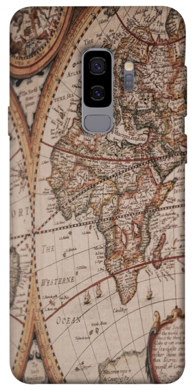Чехол на Samsung Galaxy S9+ Карта путешествий фото 1 из 1