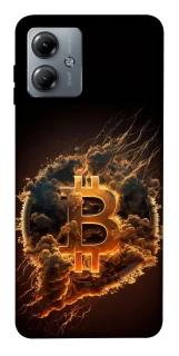 Чохол на Motorola Moto G14 Smoky Bitcoin фото 1 з 1