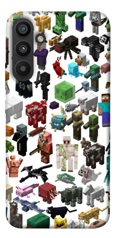 Чохол на Samsung Galaxy A34 5G Minecraft v4 фото 1 з 1