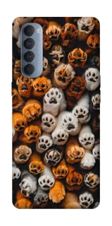 Чехол на Oppo Reno 4 Pro Сat paws фото 1 из 1