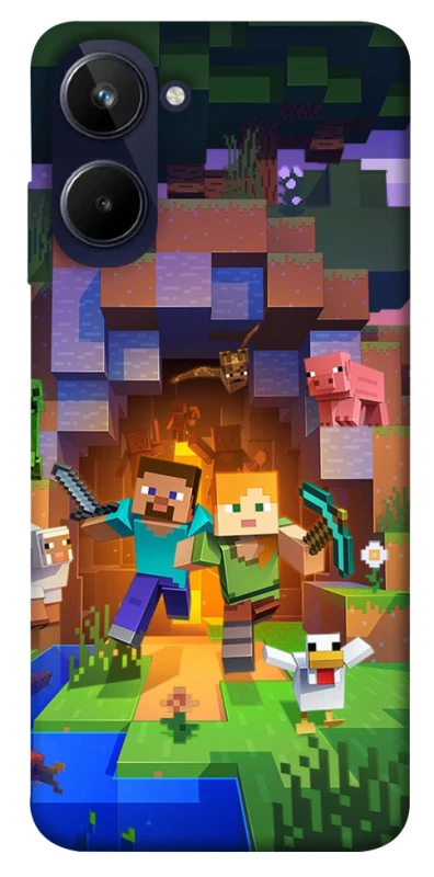 Чохол на Realme 10 4G Minecraft game фото 1 з 1