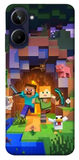 Чехол на Realme 10 4G Minecraft game фото 1 из 1