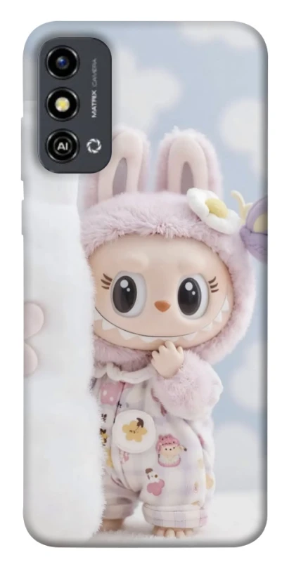 Чехол на ZTE Blade A53 Labubu Happy фото 1 из 1