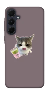 Чохол на Samsung Galaxy A35 cat matcha фото 1 з 1