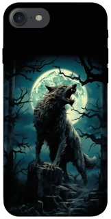 Чохол на Apple iPhone 7 / 8 (4.7") Вовк під місяцем фото 1 з 1