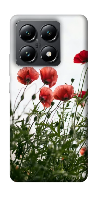 Чохол на Xiaomi 14T Поле маків фото 1 з 1
