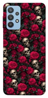 Чехол на Samsung Galaxy M32 Черепа и розы фото 1 из 1