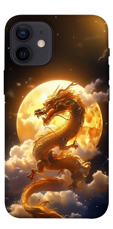 Чехол на Apple iPhone 12 mini (5.4") Golden Dragon фото 1 из 1