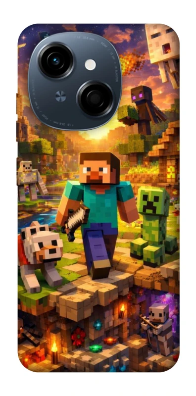 Чохол на TECNO Spark Go 1 Minecraft v6 фото 1 з 1