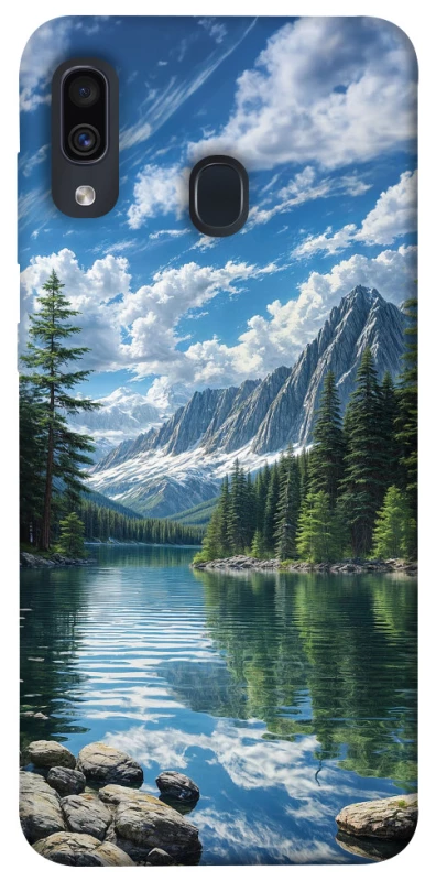 Чохол на Samsung Galaxy A20 / A30 River in the mountains фото 1 з 1