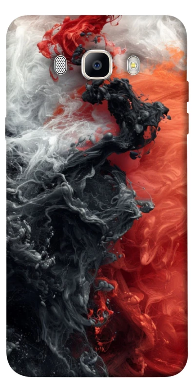 Чохол на Samsung J710F Galaxy J7 (2016) Black and Red фото 1 з 1
