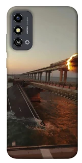 Чохол на ZTE Blade A53 Кримський міст втомився фото 1 з 1