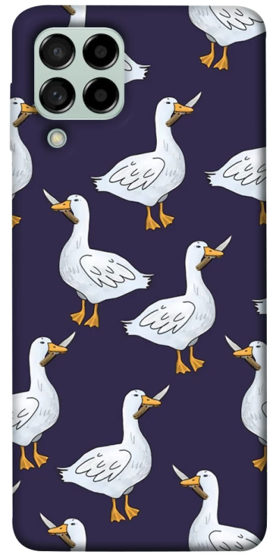 Чохол на Samsung Galaxy M53 5G Гуси з претензією фото 1 з 1