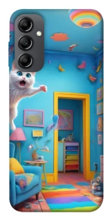 Чохол на Samsung Galaxy A14 4G/5G crazy cat фото 1 з 1
