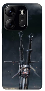 Чехол на Tecno Spark Go 2023 Мечи Ведьмака фото 1 из 1