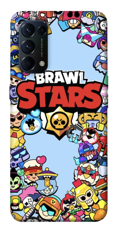 Чохол на Oppo Reno 5 4G Brawl Stars ver.2 фото 1 з 1