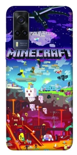 Чехол на Vivo Y53s Minecraft world фото 1 из 1