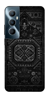 Чехол на Realme C65 4G Черный ковер фото 1 из 1