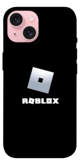 Чехол на Apple iPhone 15 (6.1") Roblox logo black фото 1 из 1