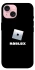 Чохол на Apple iPhone 15 (6.1") Roblox logo black фото 1 з 1