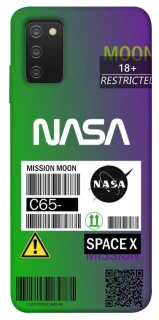 Чехол на Samsung Galaxy A03s NASA ver.2 фото 1 из 1