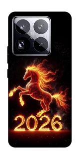 Чохол на Xiaomi 15 Pro Red Fire Horse ver.1 фото 1 з 1