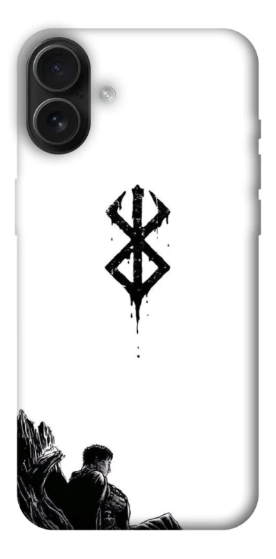 Чехол на Apple iPhone 16 Plus berserk white фото 1 из 1