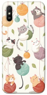 Чохол на Xiaomi Redmi 9A Funny Kittens фото 1 з 1