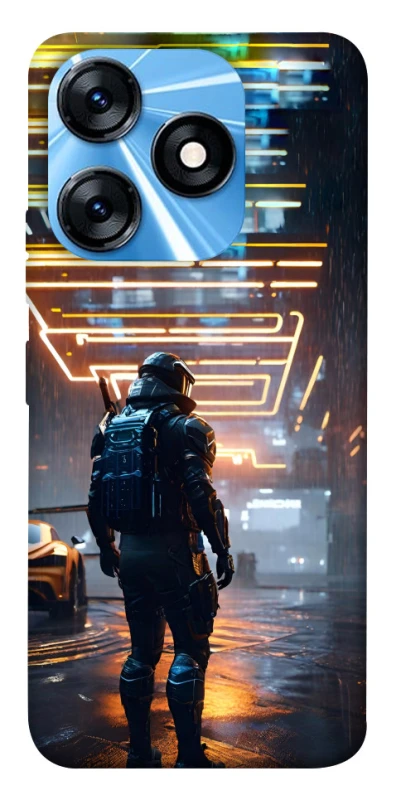 Чехол на TECNO Spark 10 Cyber character фото 1 из 1