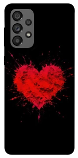 Чехол на Samsung Galaxy A73 5G Splash heart фото 1 из 1
