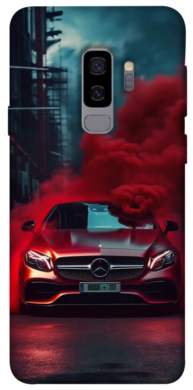 Чехол на Samsung Galaxy S9+ Mercedes in smoke фото 1 из 1