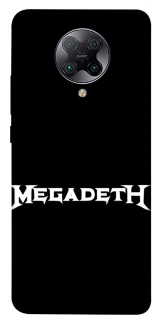 Чохол на Xiaomi Redmi K30 Pro / Poco F2 Pro Megadeth logo фото 1 з 1