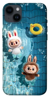 Чохол на Apple iPhone 14 Plus (6.7") Labubu in the pool фото 1 з 1