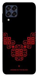 Чехол на Samsung Galaxy M33 5G Черно-красная вышиванка фото 1 из 1