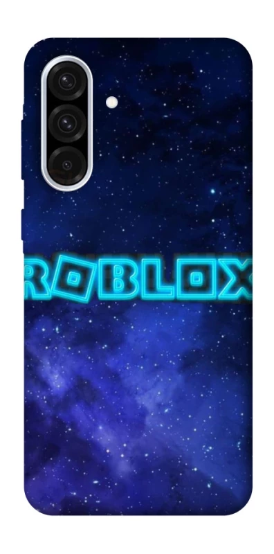 Чохол на Samsung Galaxy A36 5G Roblox Space Logo Blue фото 1 з 1