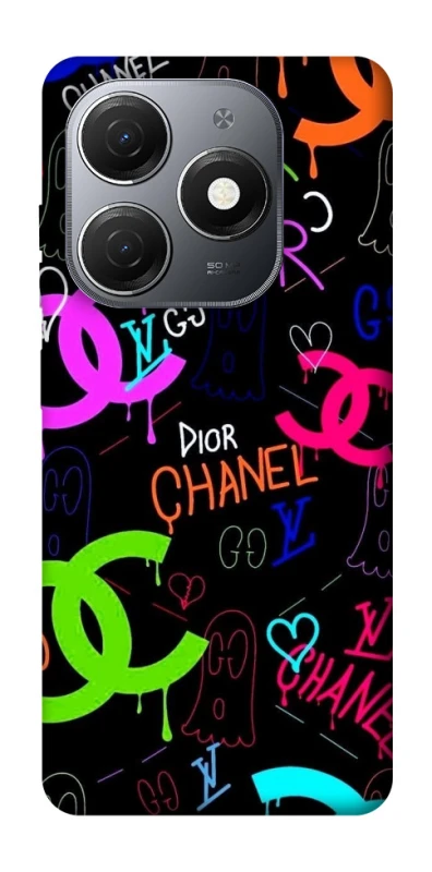 Чехол на TECNO Spark 20 Fashion collage ver.5 фото 1 из 1