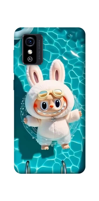 Чохол на ZTE Blade L9 Labubu in the pool ver.2 фото 1 з 1