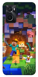 Чехол на Oppo A76 4G Minecraft game фото 1 из 1