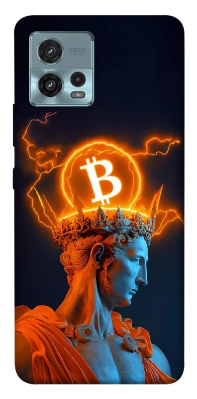 Чохол на Motorola Moto G72 Bitcoin God фото 1 з 1