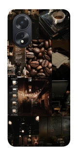 Чехол на Oppo A38 Coffee collage ver.1 фото 1 из 1