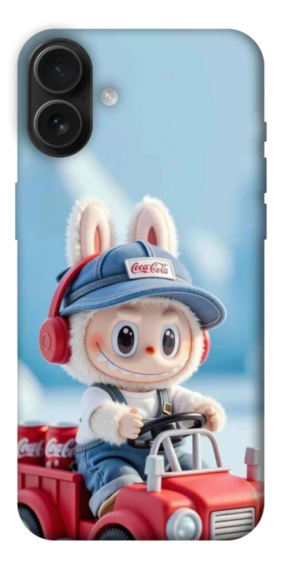 Чохол на Apple iPhone 16 Plus Labubu in the car фото 1 з 1