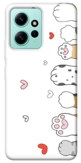 Чехол на Xiaomi Redmi Note 12 4G Paws фото 1 из 1