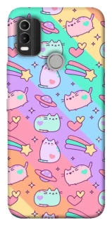 Чохол на Nokia C21 Plus Cat Cute фото 1 з 1