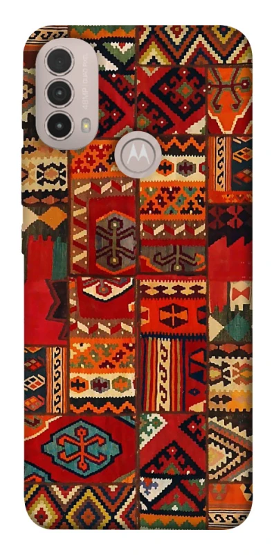Чохол на Motorola Moto E40 Килим v53 фото 1 з 1
