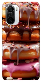 Чехол на Xiaomi Redmi K40 / K40 Pro / K40 Pro+ / Poco F3 Пончики фото 1 из 1